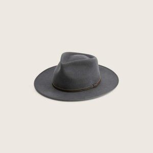 Will & Bear Calloway Ash Wide Brim Fedora M